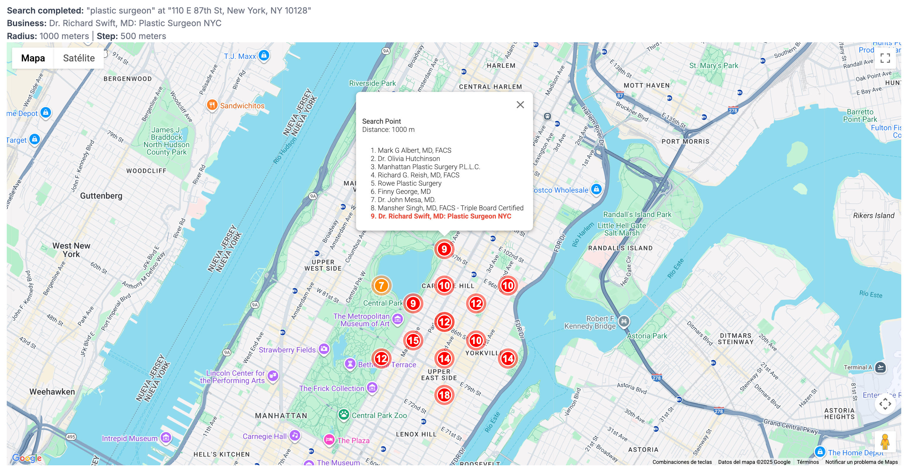 AI-generated SEO recommendations after scanning your domain